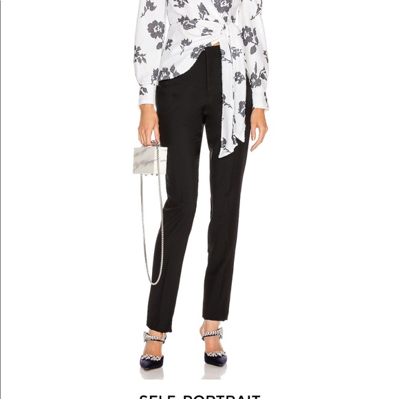 Self-Portrait sequin wrap blouse - Picture 5 of 7